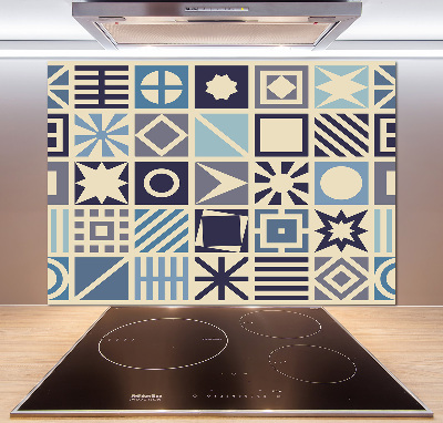 Panel do kuchyne Geometrické pozadie