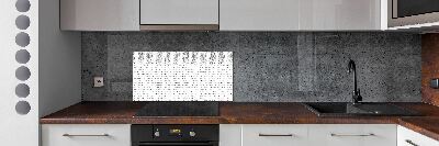 Dekoračný panel sklo Binárny kód