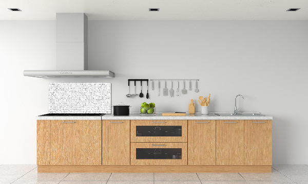 Dekoračný panel sklo Binárny kód