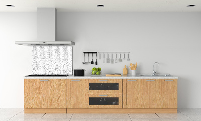 Dekoračný panel sklo Binárny kód