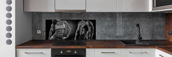 Panel do kuchyne Stavba svalov