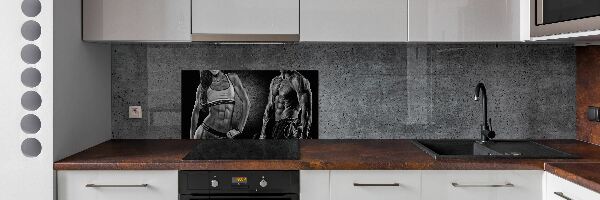 Panel do kuchyne Stavba svalov
