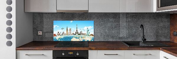 Panel do kuchyne Svetová pamiatka