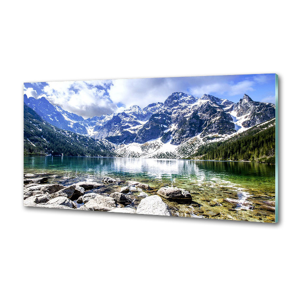 Panel do kuchyne Morské oko Tatry