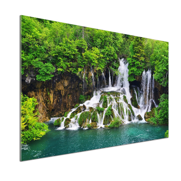 Panel do kuchyne Vodopád v horách