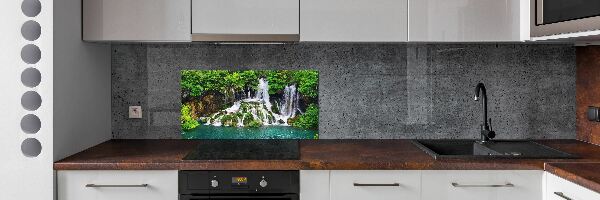 Panel do kuchyne Vodopád v horách
