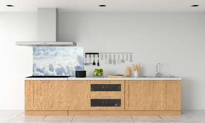 Panel lacobel Oblaky z vtáčieho pohľadu