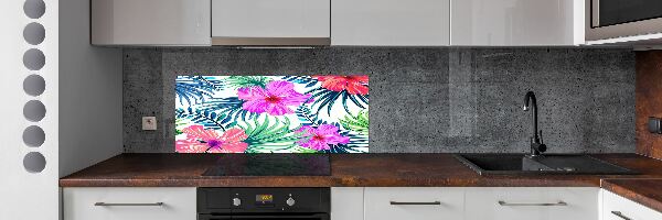 Panel do kuchyne Havajské kvety