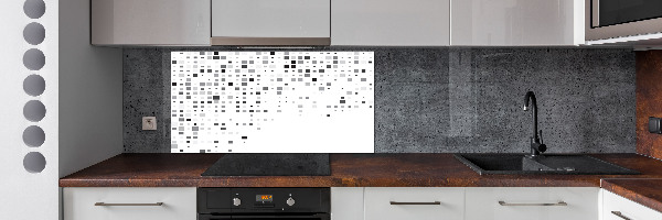 Panel lacobel Abstrakcie štvorca
