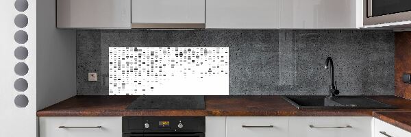 Panel lacobel Abstrakcie štvorca