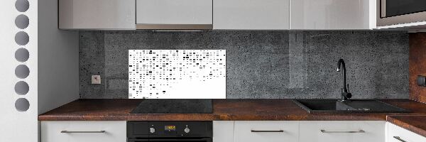 Panel lacobel Abstrakcie štvorca