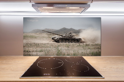 Panel do kuchyne Tank na púšti
