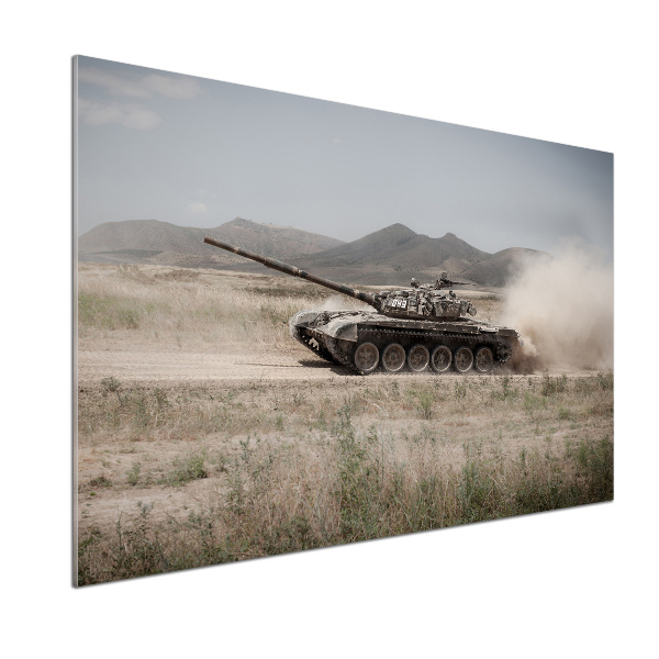 Panel do kuchyne Tank na púšti