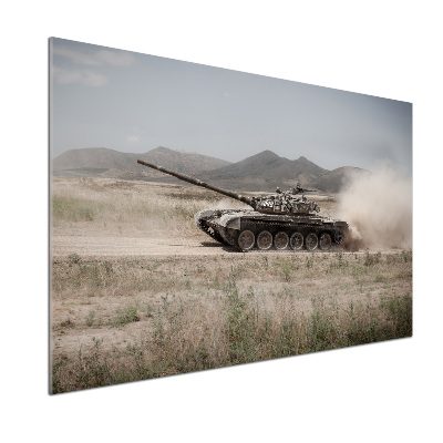 Panel do kuchyne Tank na púšti