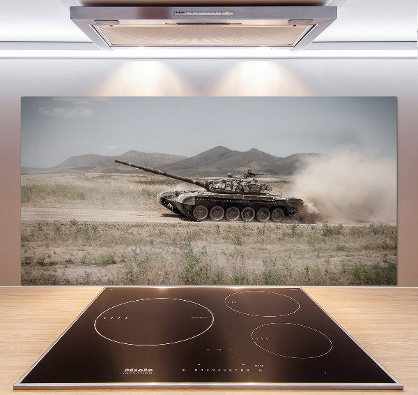 Panel do kuchyne Tank na púšti