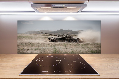 Panel do kuchyne Tank na púšti