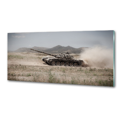 Panel do kuchyne Tank na púšti