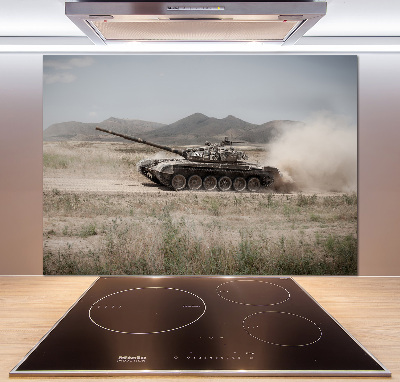 Panel do kuchyne Tank na púšti