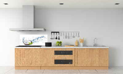 Dekoračný panel sklo Kokos a voda