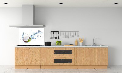 Dekoračný panel sklo Kokos a voda