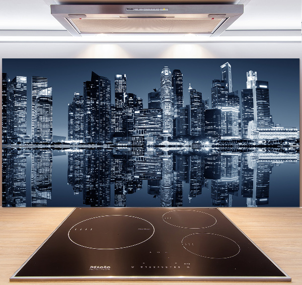 Panel do kuchyne Singapur noc