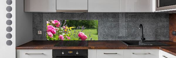 Dekoračný panel sklo Díková ruže
