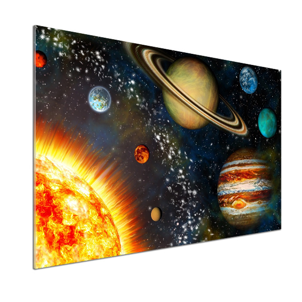 Panel do kuchyne Slnečná sústava