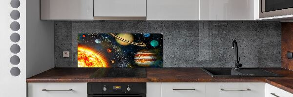 Panel do kuchyne Slnečná sústava
