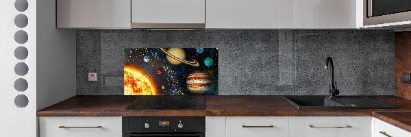 Panel do kuchyne Slnečná sústava