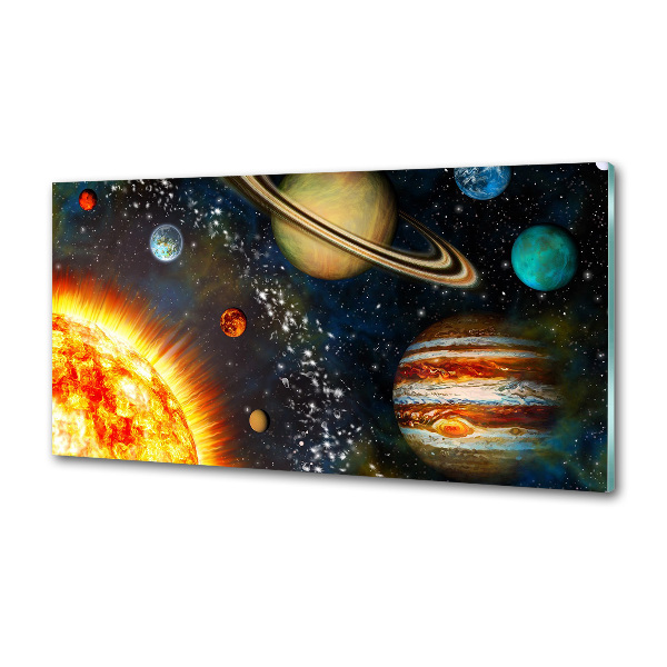 Panel do kuchyne Slnečná sústava