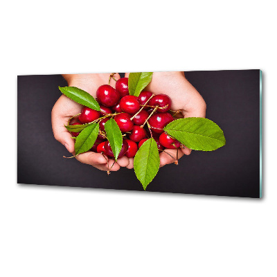 Panel do kuchyne Višne v dlaniach