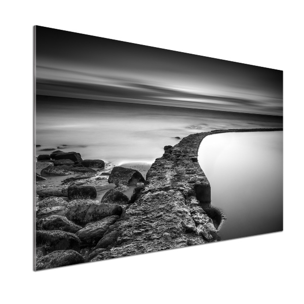Panel do kuchyne Kamenná pláž