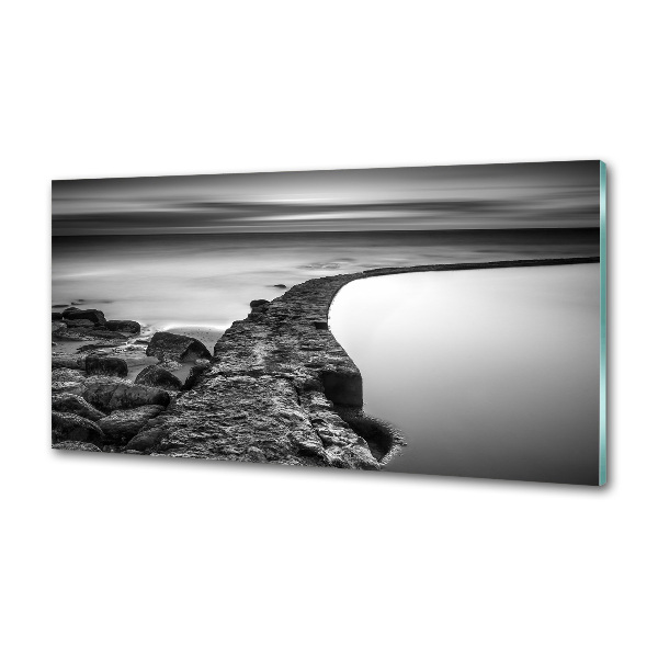 Panel do kuchyne Kamenná pláž