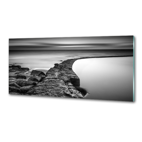 Panel do kuchyne Kamenná pláž