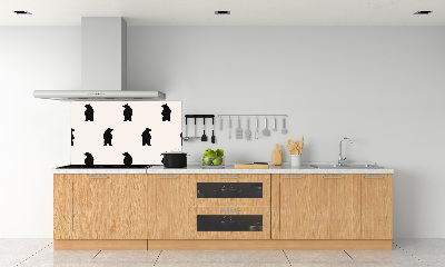 Dekoračný panel sklo Nedvědi