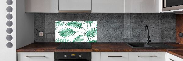 Panel do kuchyne Tropické lístia