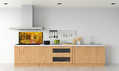 Dekoračný panel sklo Jesenný les