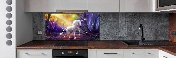 Dekoračný panel sklo Jednorožec