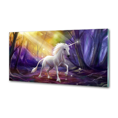 Dekoračný panel sklo Jednorožec