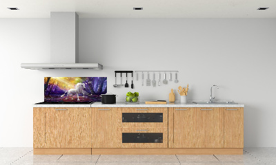 Dekoračný panel sklo Jednorožec