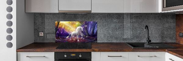 Dekoračný panel sklo Jednorožec