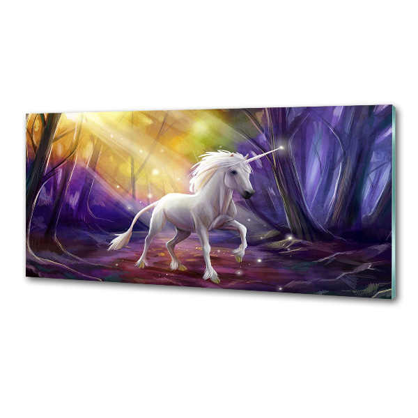 Dekoračný panel sklo Jednorožec