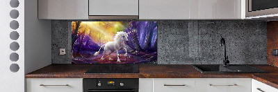 Dekoračný panel sklo Jednorožec