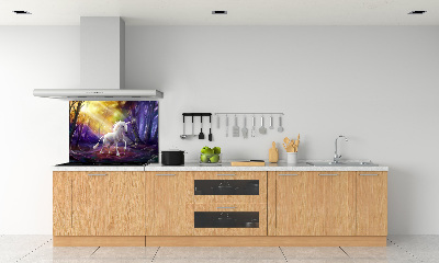 Dekoračný panel sklo Jednorožec