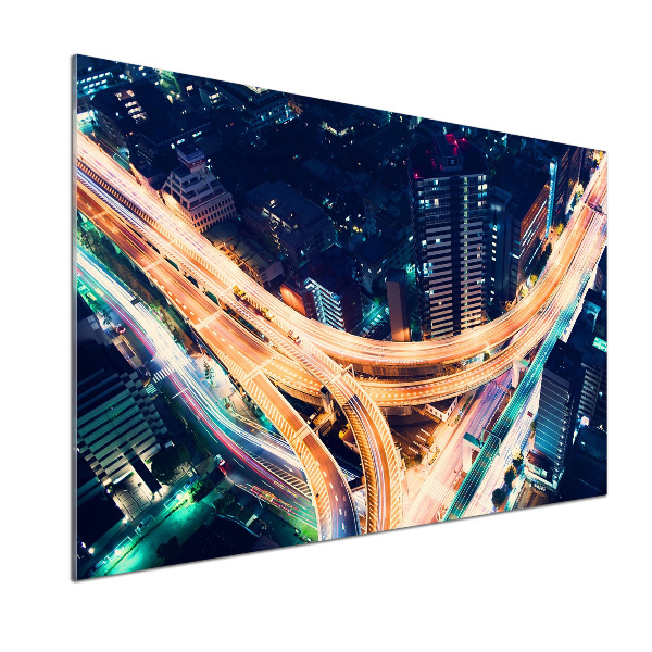 Panel do kuchyne Diaľnice v Tokio