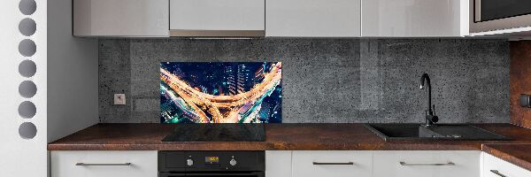 Panel do kuchyne Diaľnice v Tokio