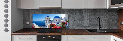 Panel do kuchyne Santorini Grécko
