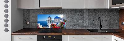 Panel do kuchyne Santorini Grécko