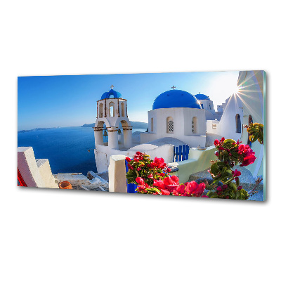 Panel do kuchyne Santorini Grécko