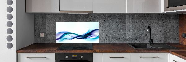 Panel do kuchyne Abstrakcie vlny